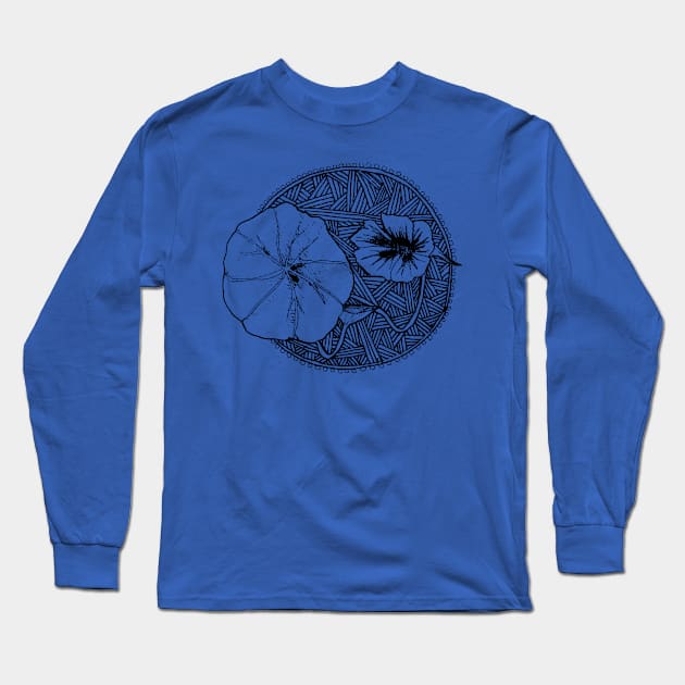 Nasturtium Long Sleeve T-Shirt by FrejaFly